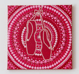 28th Oct. 10-12: Family Mandala painting with glow in the dark paint