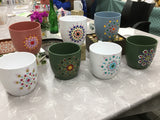 25th April, 2026, 10-1pm: Mandala flower pot painting