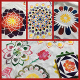 28th October, 2-4pm: Mandala painting on T-shirts (with stencils)