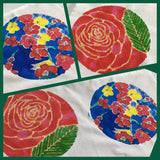 19th January, Friday, Mandala patterned Fabric Painting Workshop, Cabbage Rose, Foxlowe, Leek