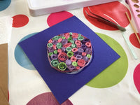 18. Feb. 2-4pm: Quilling a vase of flowers