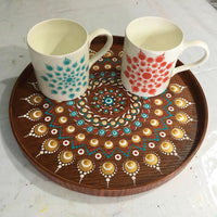 7th Sept, 2-5pm: Mandala themed tray painting