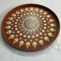 22nd Aug, 6-9pm: Mandala themed tray painting