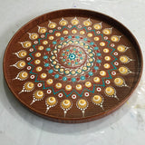 15th June, 1:30-4:40pm: Mandala themed tray painting