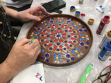 17th July, 10:30-1:30pm: Mandala tray painting