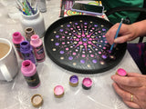 17th July, 10:30-1:30pm: Mandala tray painting