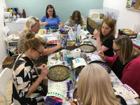 17th July, 10:30-1:30pm: Mandala tray painting