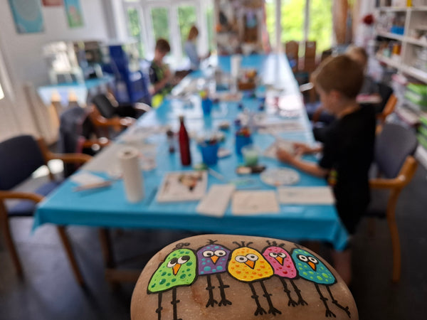 12th August, 2-4pm: Decorative rock painting