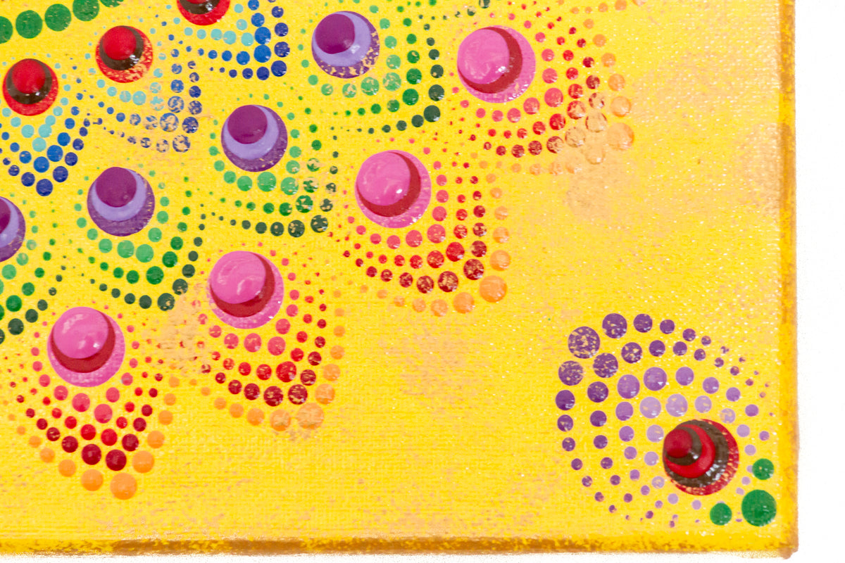 Colourful dot Mandala