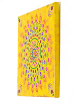 Colourful dot Mandala meditation tool